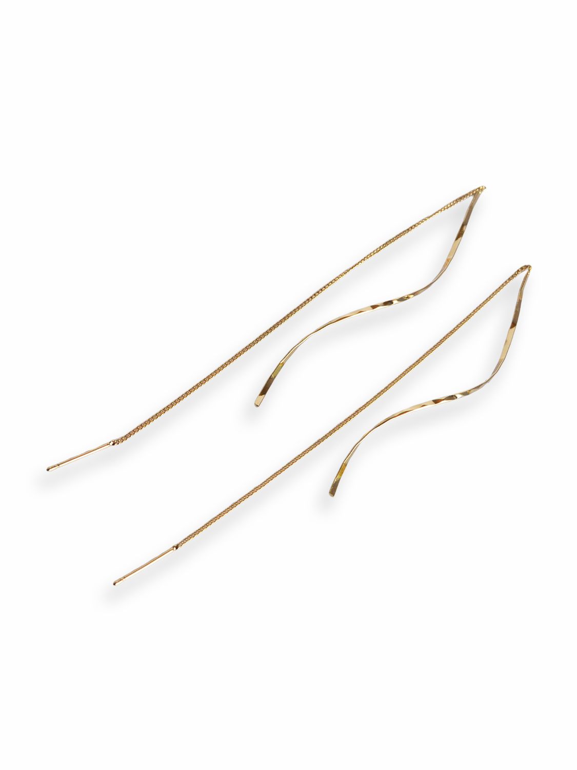Aretes Golden Wave Threaders