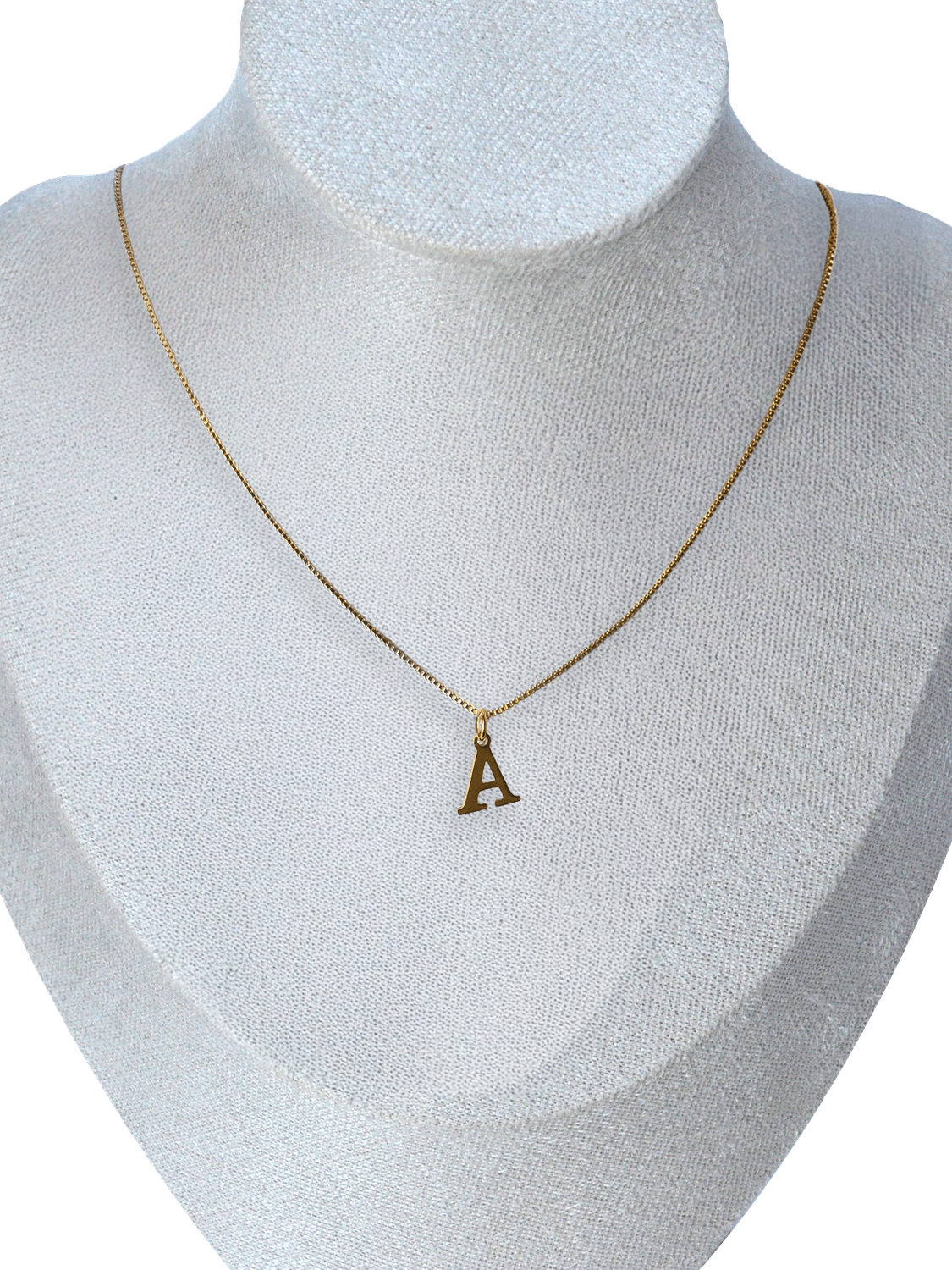 Collar Initial Letter Necklace
