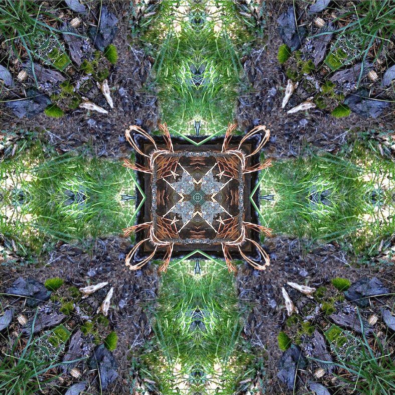 Chemin vers liberté version carrée plexiglass