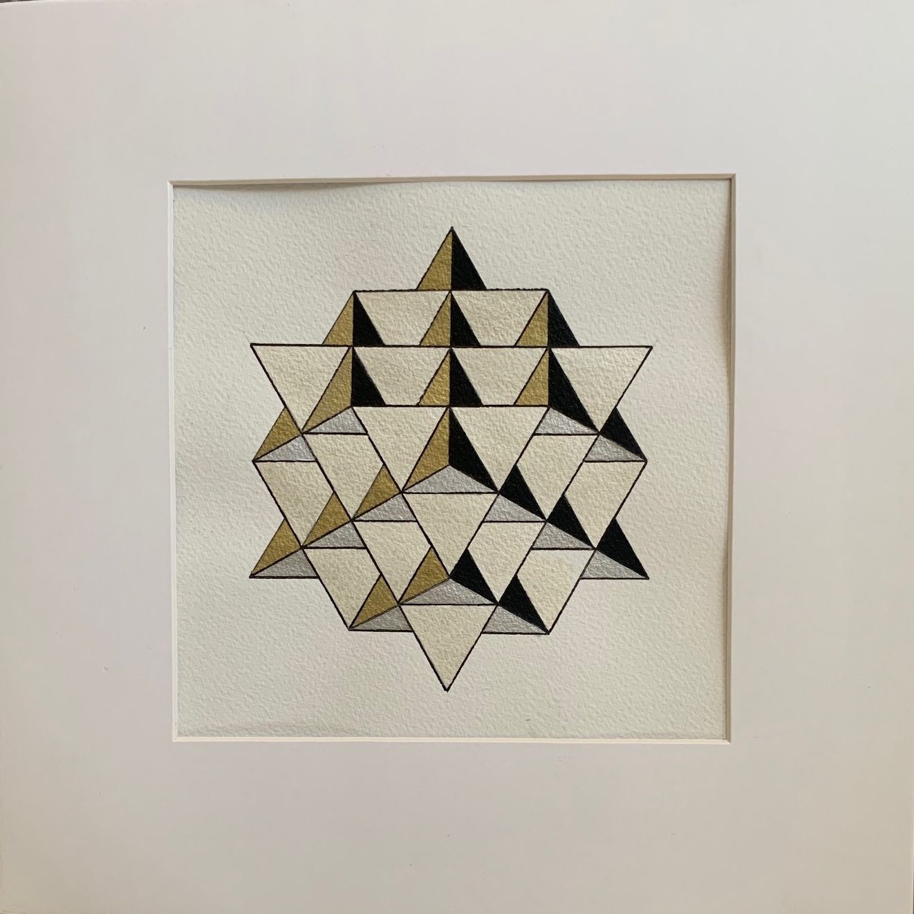 Les triangles dans les triangles Les triangles dans les triangles