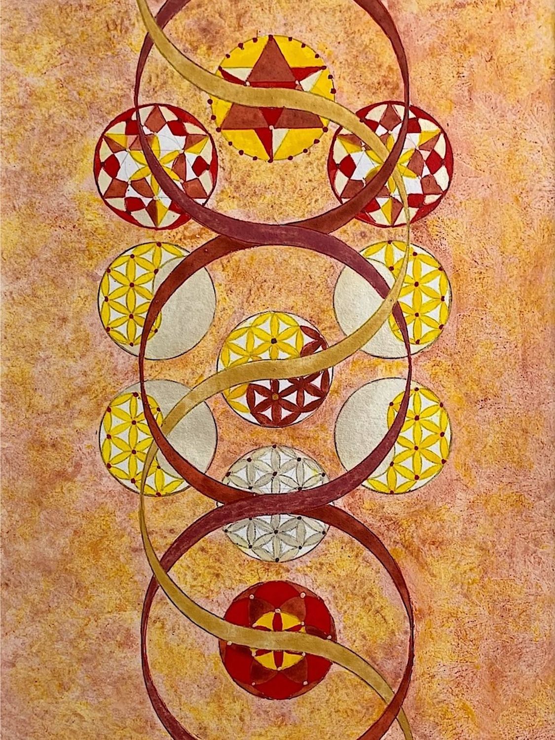 Séphira Tiphéreth 15 x 20 mpression sur plexiglass
