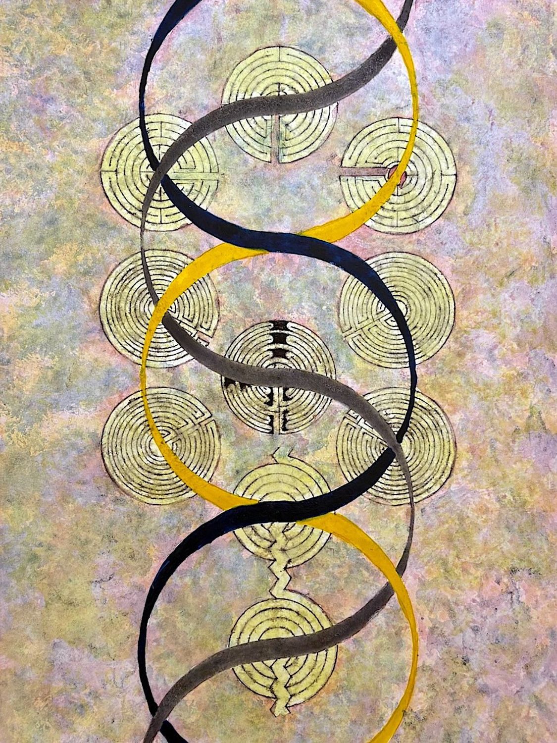 Sephira Yesod 15 x 20 impression sur plexiglass