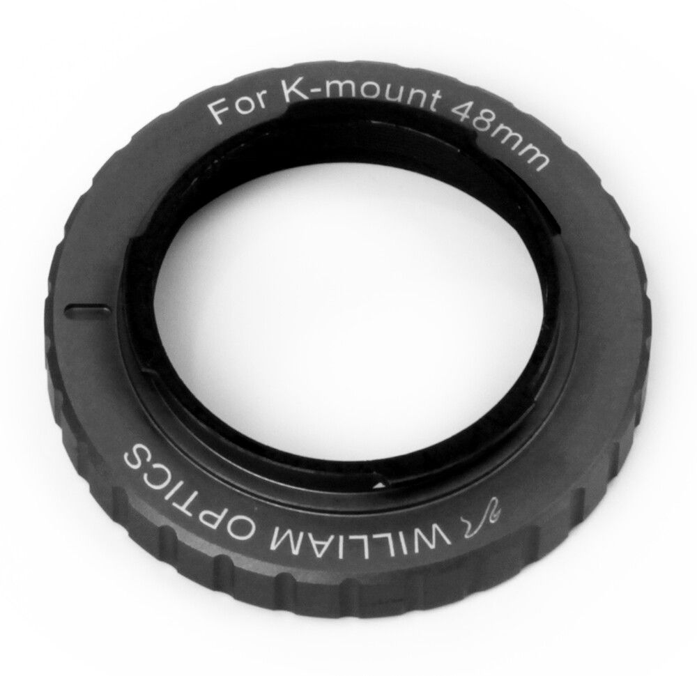 William Optics 48mm T mount für Pentax K - Black