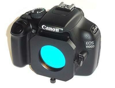 TS-Optics Optics M48 Adapter für Canon EOS Kameras mit eingebautem Filterwechsel