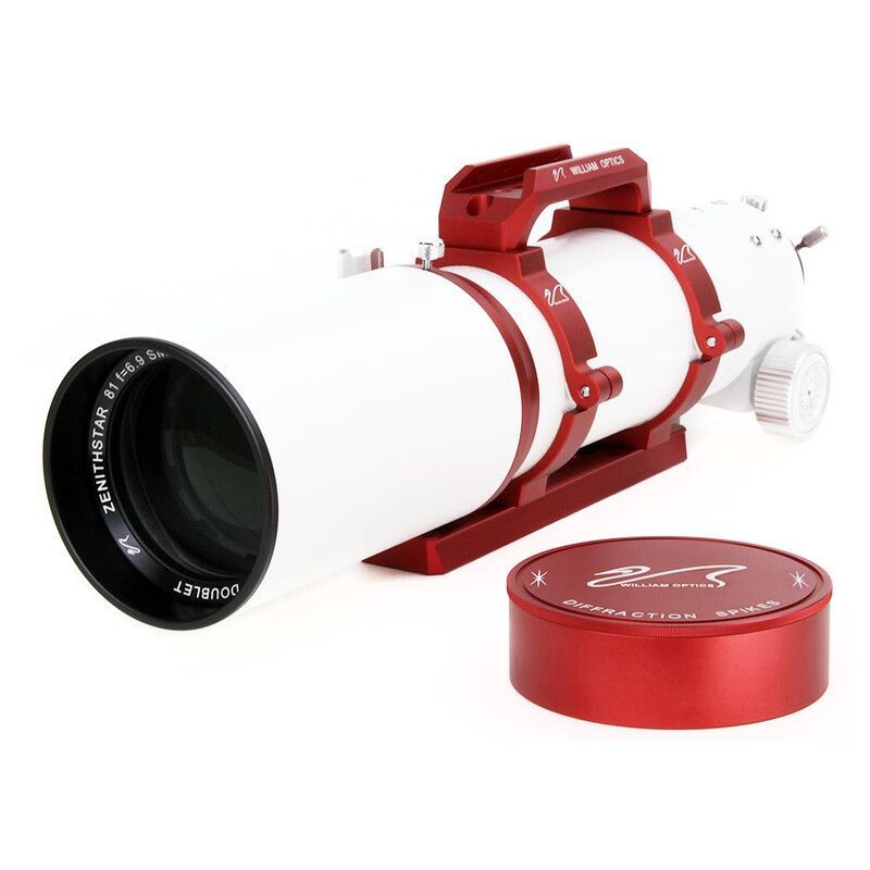 William Optics Apochromatischer Refraktor AP 81/559 ZenithStar 81, Farbe Rot