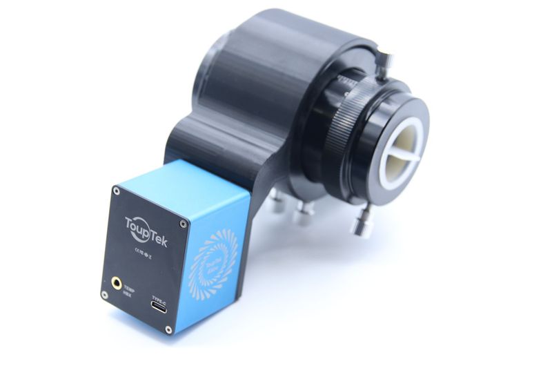 Astroprints Adapter für Toup Tek AAF Motorfokus an Crayford N2 Okularauszug Astroprints Adapter für Toup Tek AAF Motorfokus an Crayford N2 Okularauszug