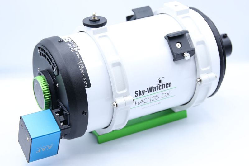 Astroprints Anbaukit für Toup Tek AAF Motorfokus an Skywatcher HAC125DX Astrograph