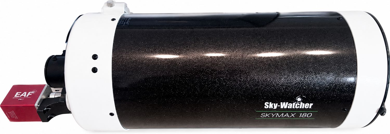Astroprints Anbaukit für ZWO EAF PRO Motorfokus an Skywatcher Maksutov 180/2700 Astroprints Anbaukit für ZWO EAF PRO Motorfokus an Skywatcher Maksutov 180/2700
