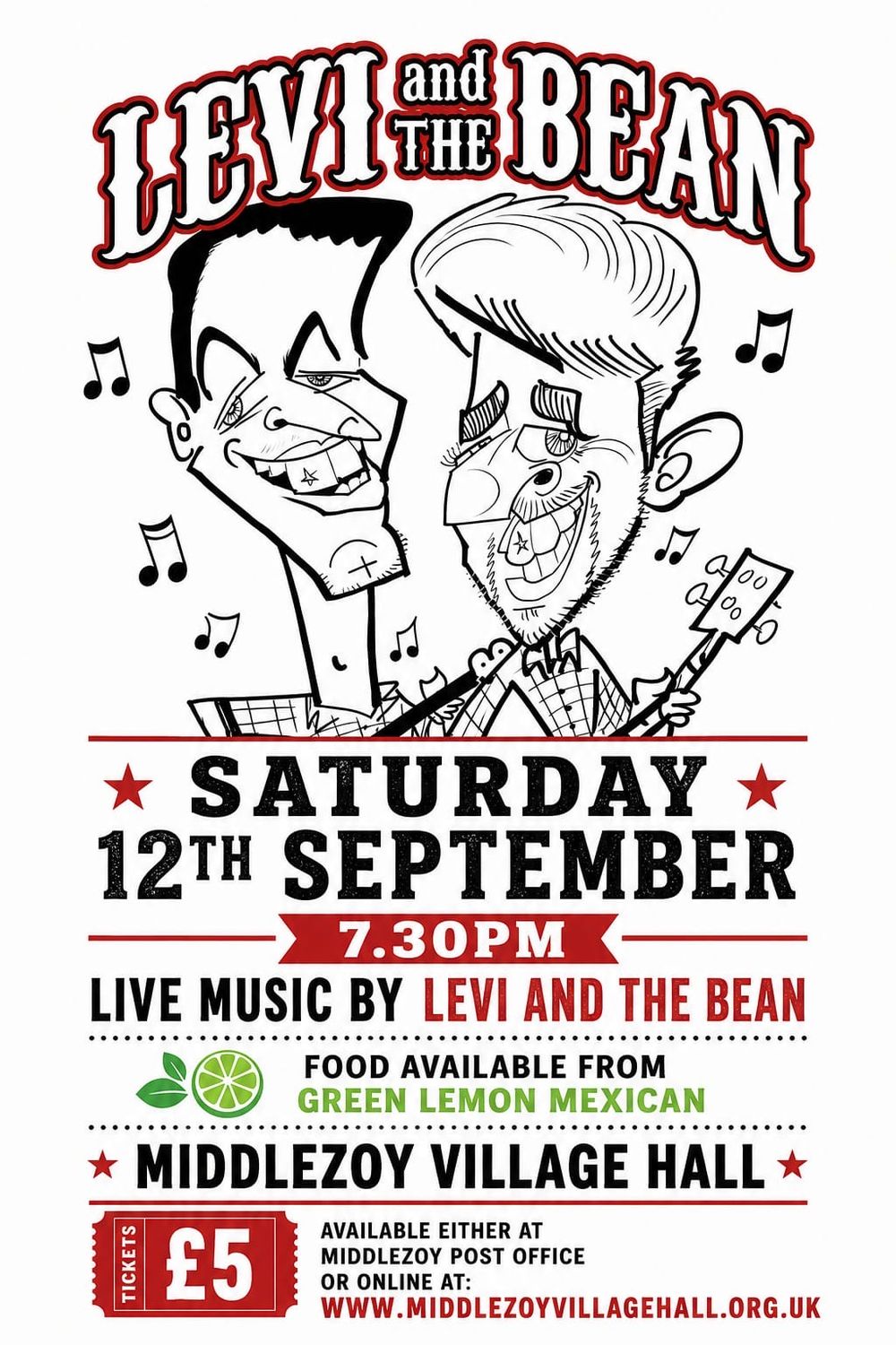 Live Music with Levi and The Bean