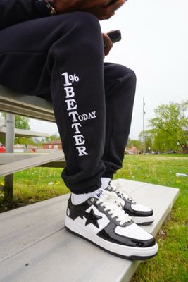 XL Black 1% BETTER TODAY Sweats