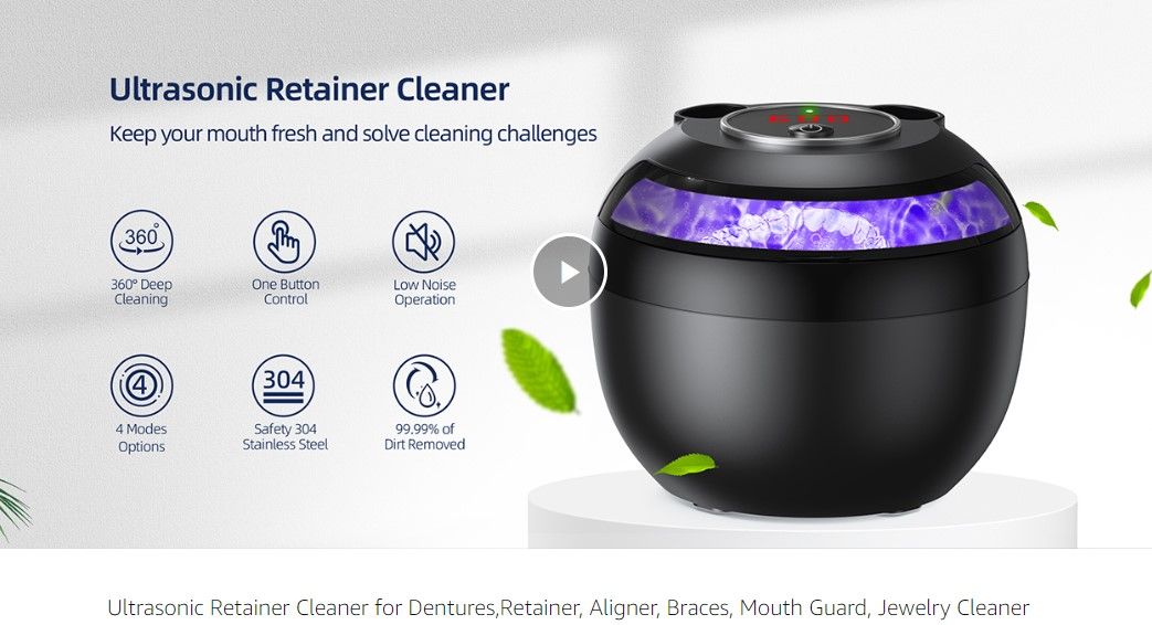 EcoBasic Ultrasonic Denture cleaner