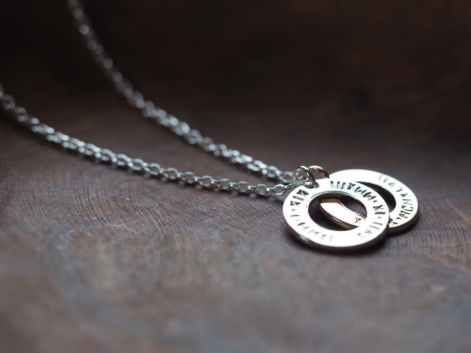Design Your Own Personalised Necklace - MIDI WASHERS