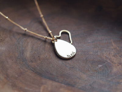 Design Your Own Personalised Necklace - TEARDROP