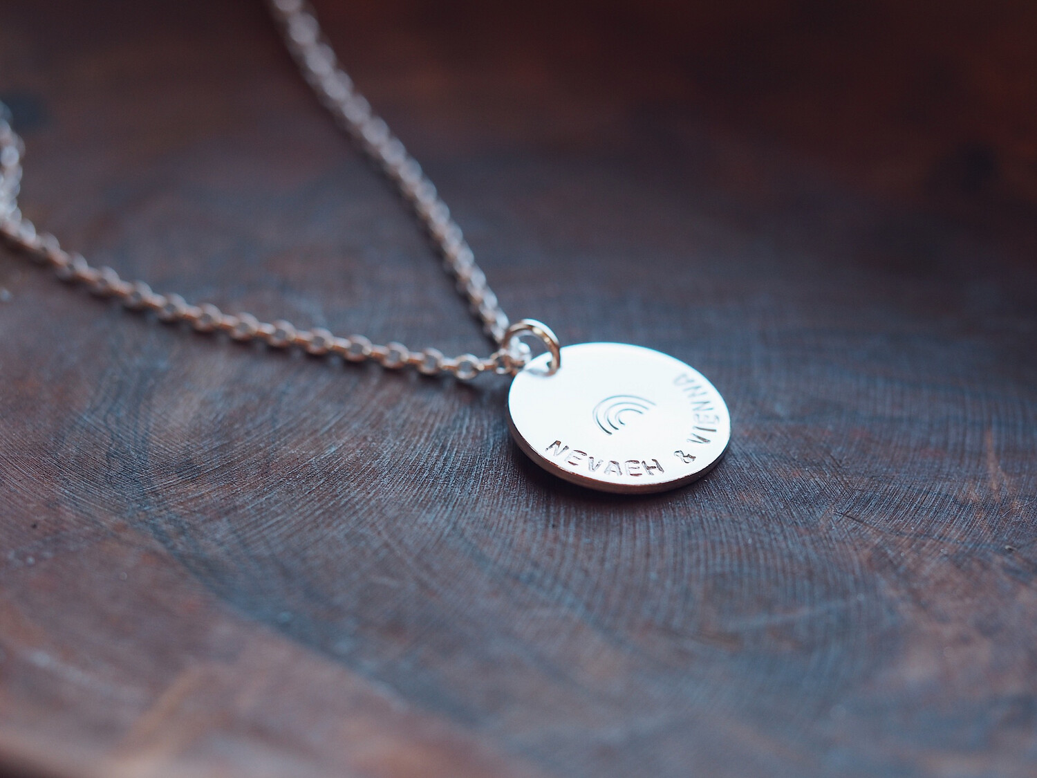 Design Your Own Personalised Necklace - MIDI DISCS
