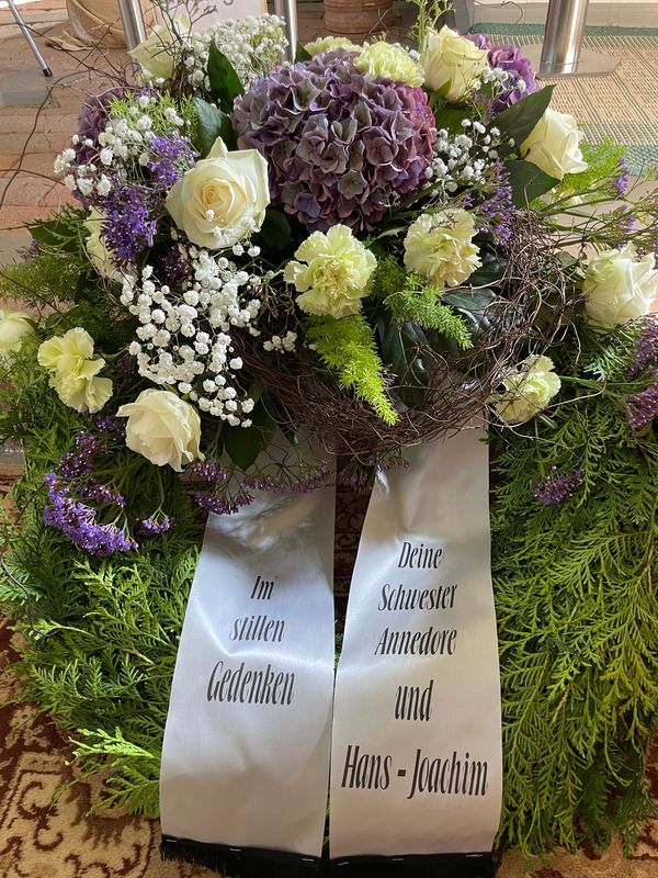 Kranz mit Tanne Kranz mit Tanne "Hortensie"