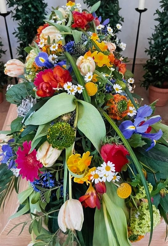Sarggesteck Ewiger Frühling Sarggesteck Ewiger Frühling