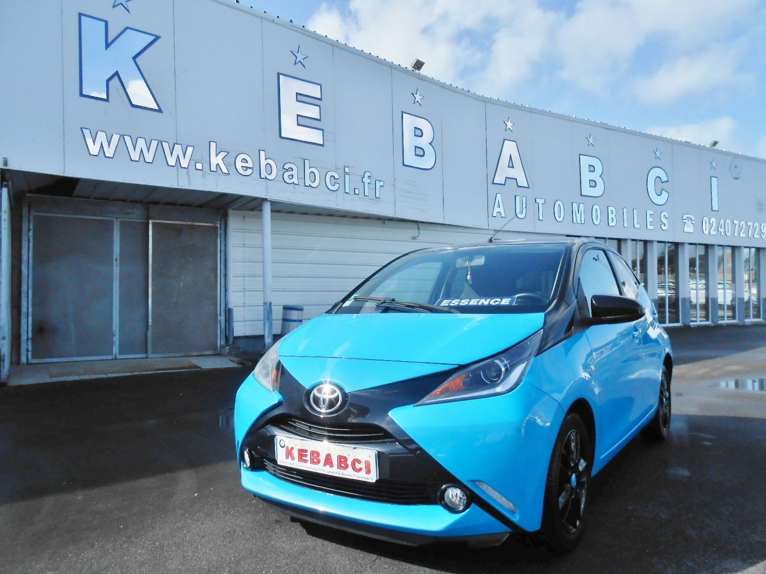 Toyota Aygo 1.0 VVT-i 69 S&S X-cite Bleu Cyan