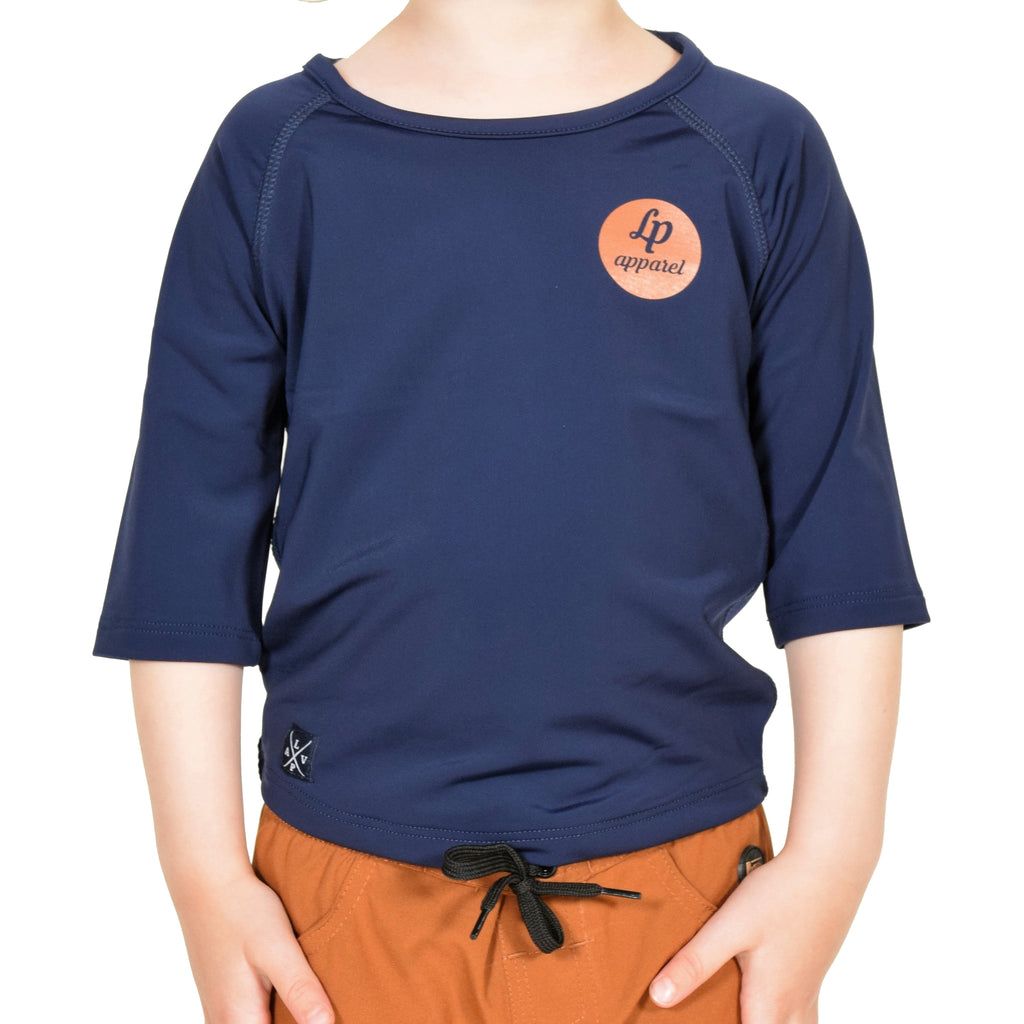 L&amp;P Rashguard Set Navy, Size: 7/8
