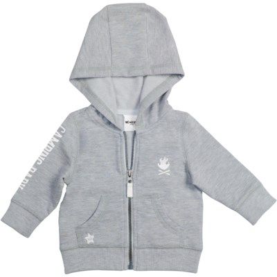 We Baby Camping Hoodie- Grey, Size: 6-12M