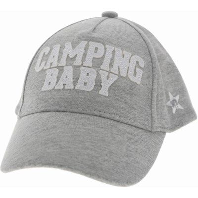 We Baby Camping Hat- Grey, Size: 0-12M