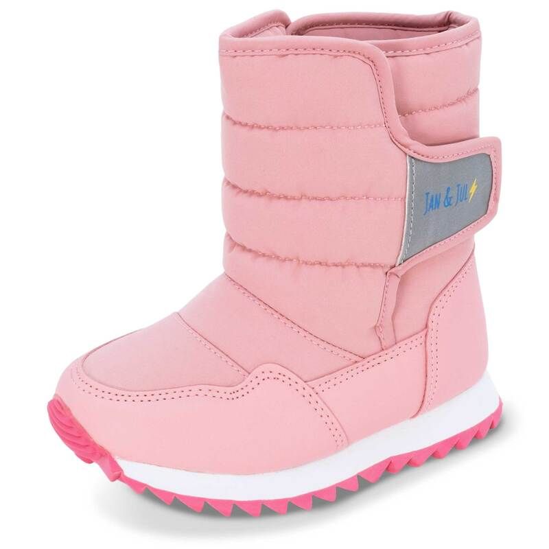 Jan &amp; Jul Toasty-Dry Tall Puffy Winter Boots- Dusty Pink , Size: 5.5