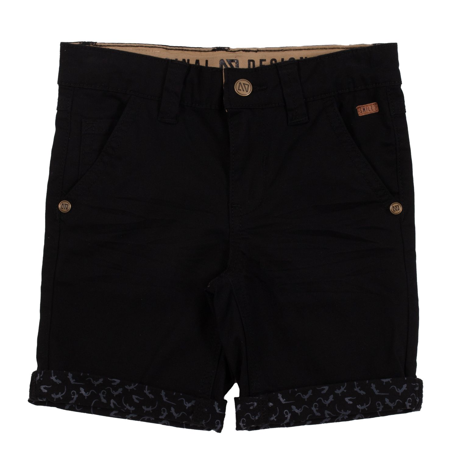 Nano Boys Bermuda shorts- Black, Size: 2