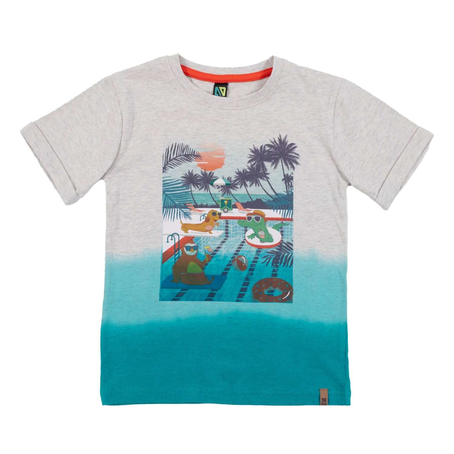 Nano Boys T-shirt- Pool Party, Size: 6M