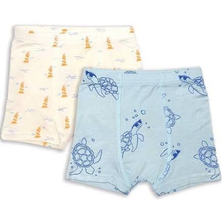 Silkberry Baby Bamboo Boys Underwear Shorts  2pk