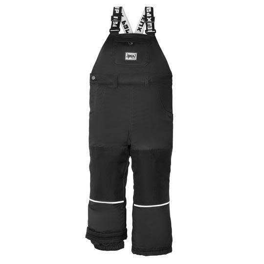 Deux par Deux Overall Snow Pants- Black 