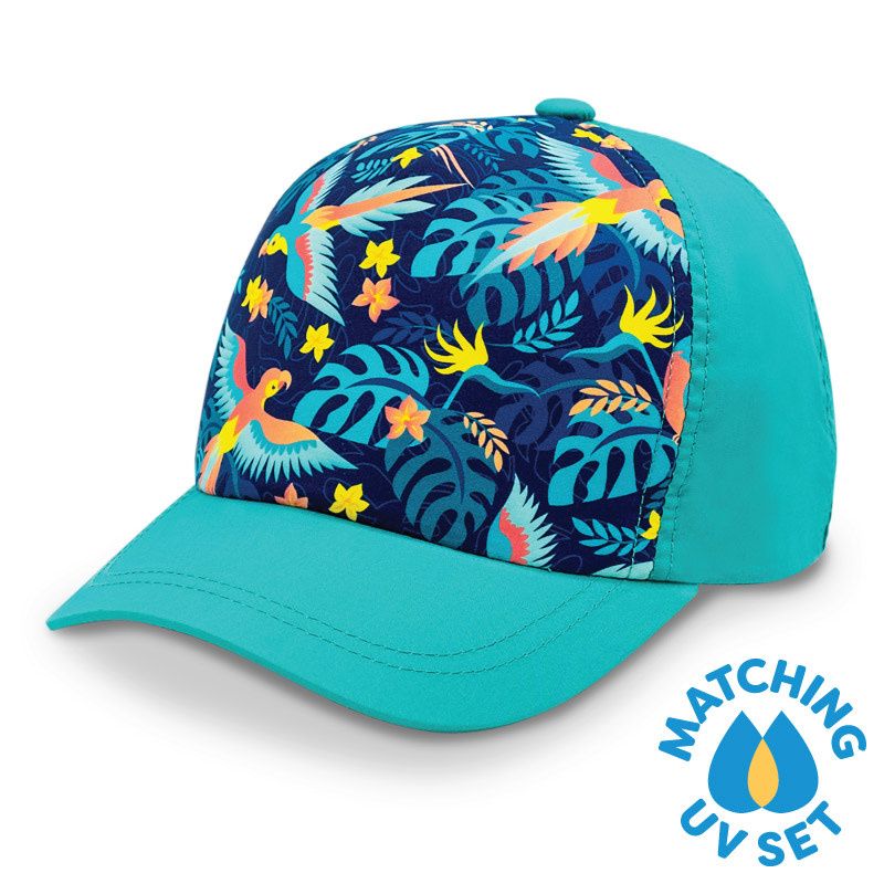 Jan &amp; Jul Xplorer UV Cap- Parrot