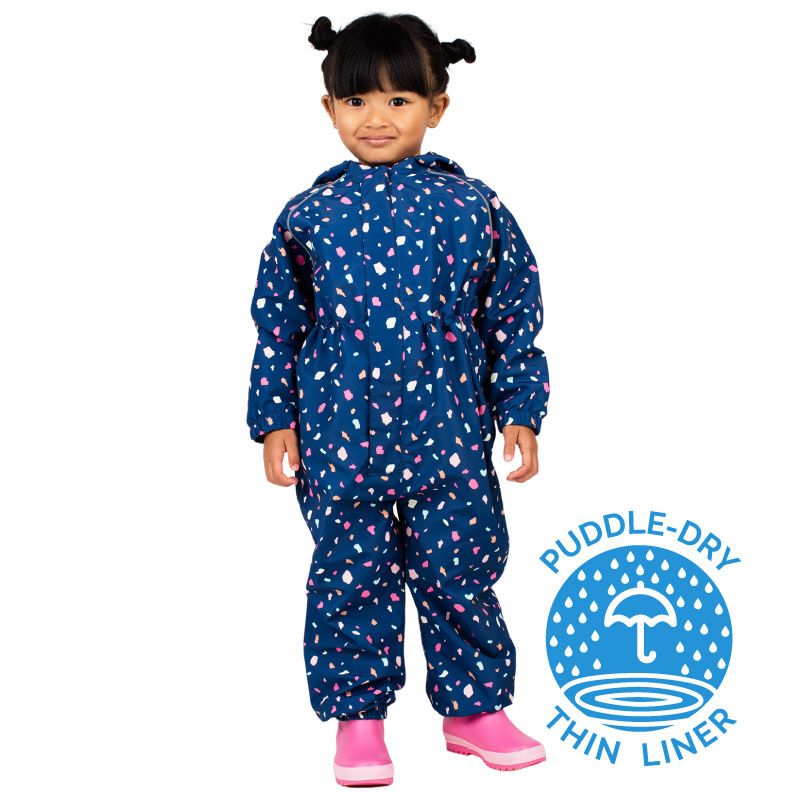 Jan &amp; Jul Puddle-Dry Play Suit- Terrazzo