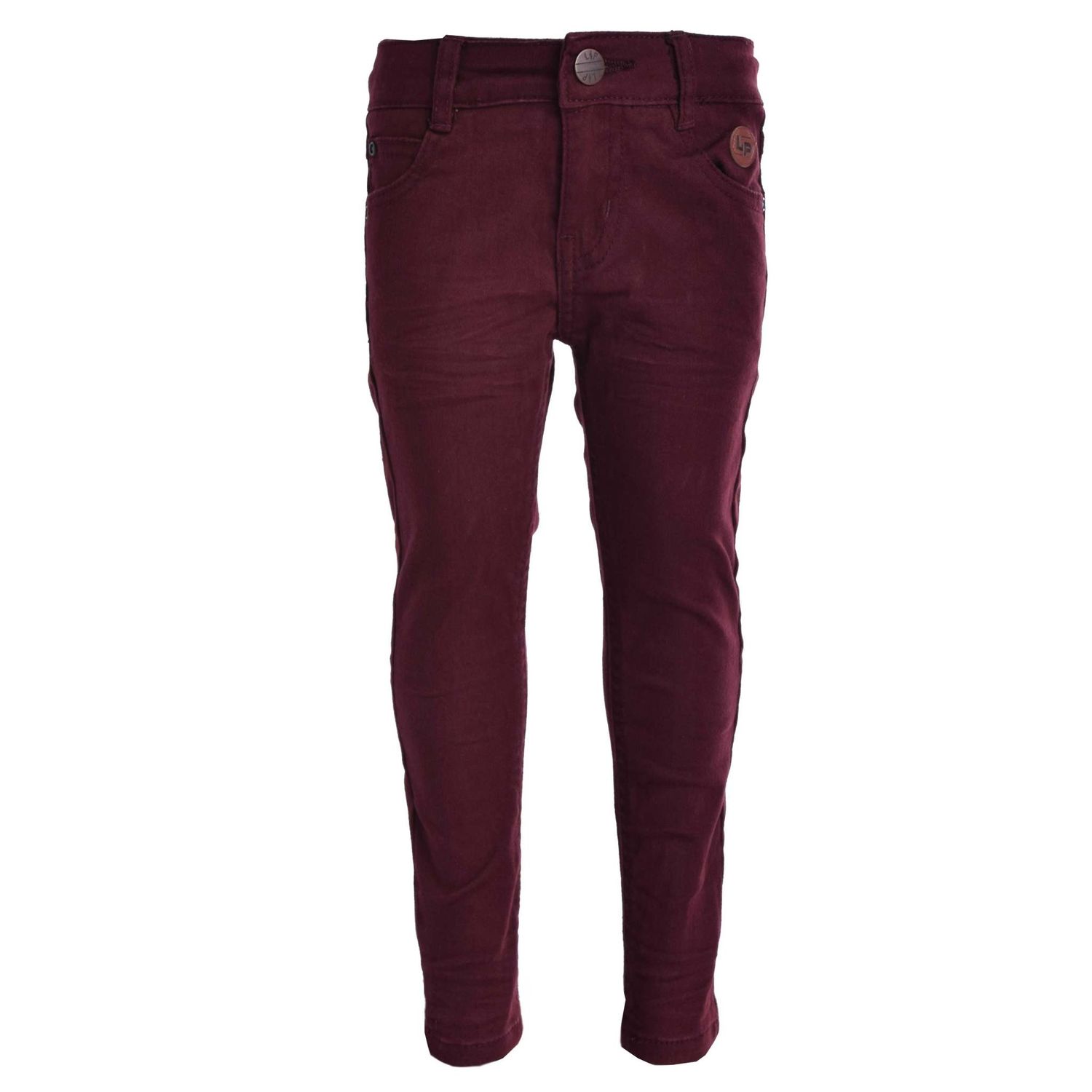 L&amp;P Skinny Pant Burgundy