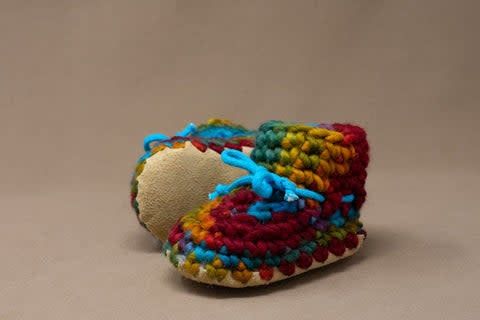 Padraig Cottage Slippers- Fire Weed