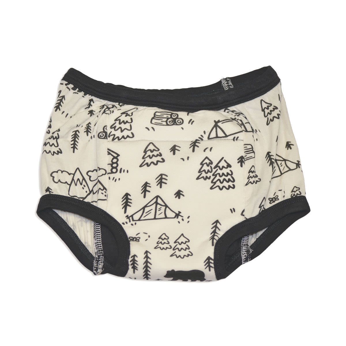 Silkberry Baby Bamboo Training Pants- Doodle Camp