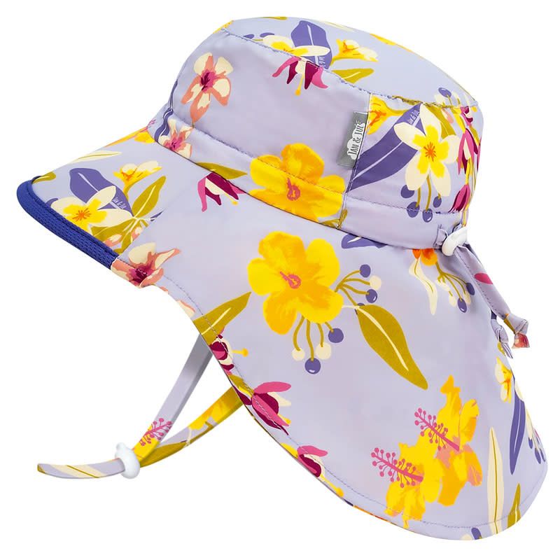 Jan &amp; Jul Aqua-Dry Adventure Hat- Tropical Bloom 