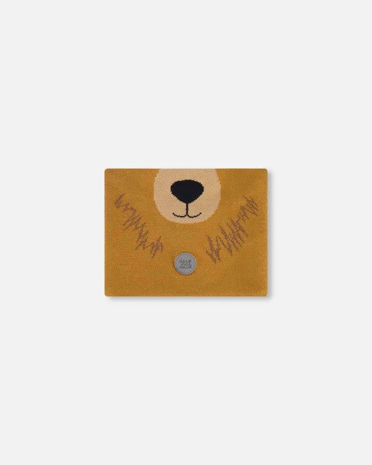 Deux par Deux Bear Knit Neckwarmer 