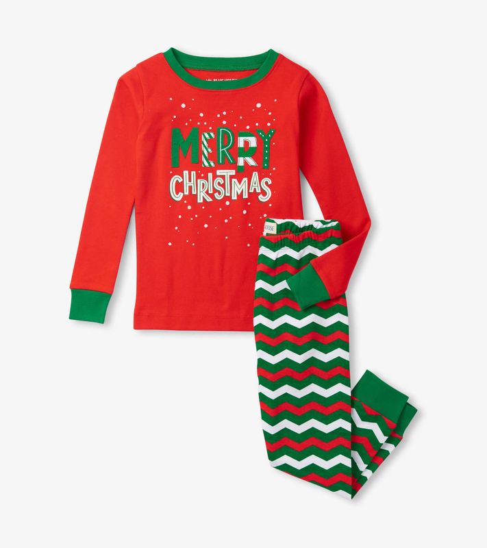 LBH The Christmas Type Merry Kids PJ Set
