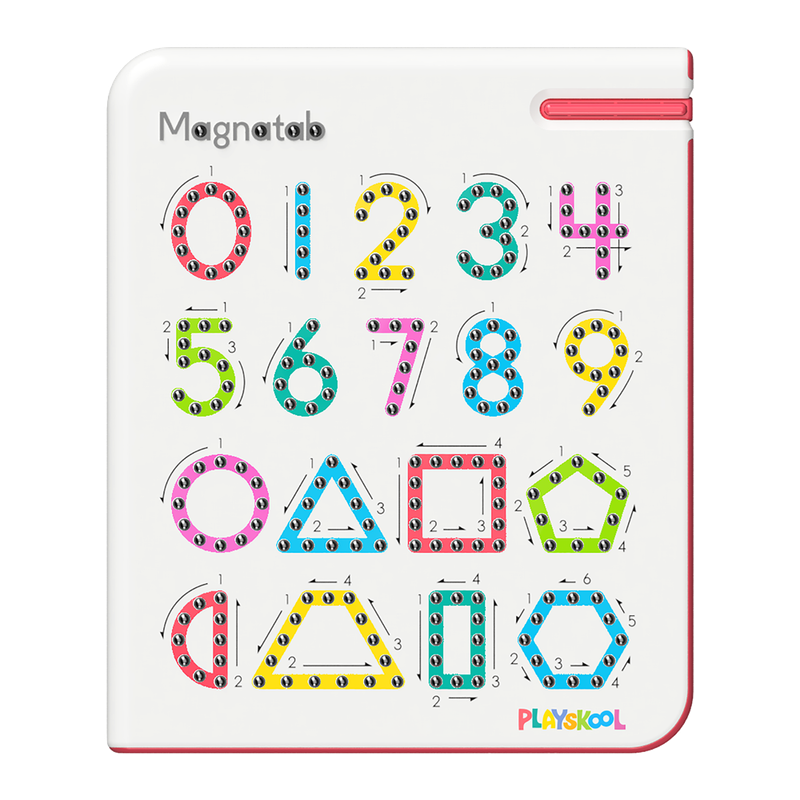 Playskool Magnatab 0-9 Numbers &amp; Shapes