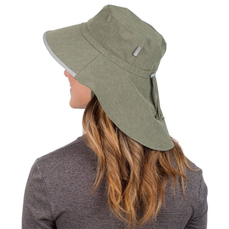 Jan &amp; Jul Aqua Dry Youth Adventure Hat- Army Green 
