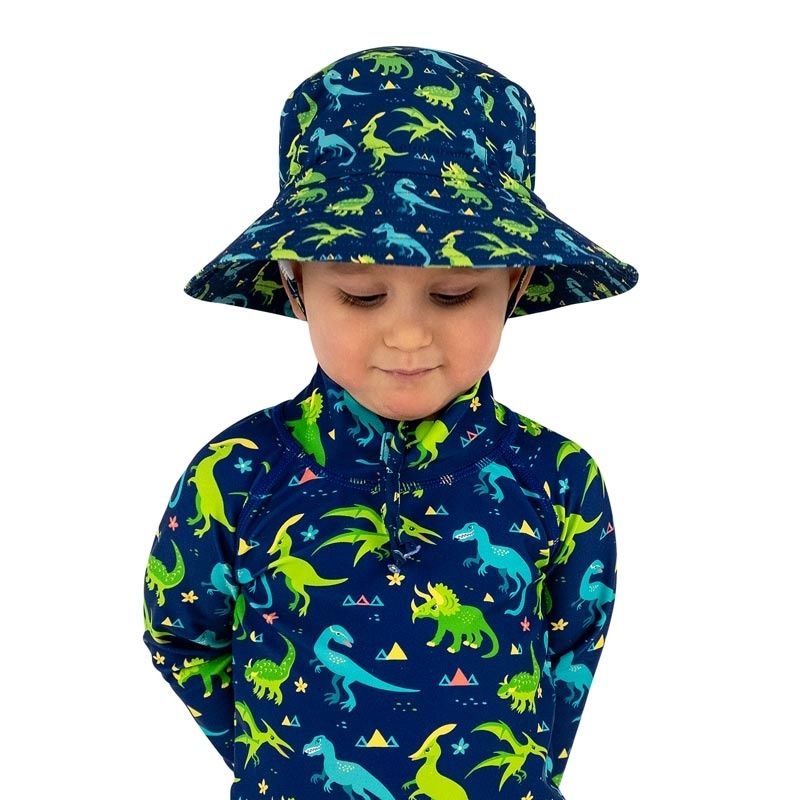Jan &amp; Jul Aqua Dry Bucket Hat- Dinoland