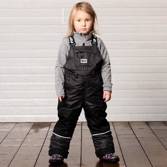 Deux par Deux Overall Snow Pants- Black