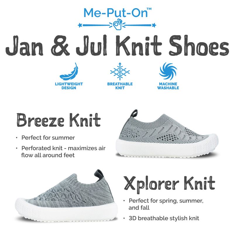 Jan &amp; Jul Xplorer Knit Shoe- Watermelon Pink
