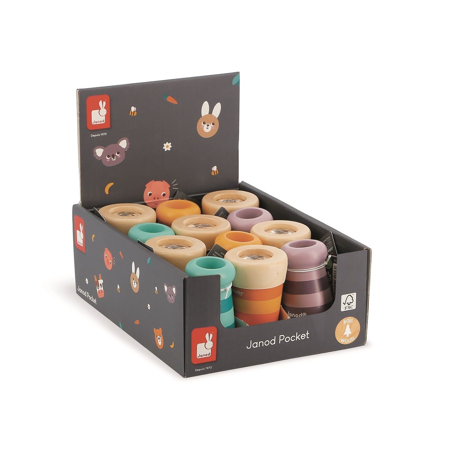 Janod Pocket Kaleidoscope- Assorted