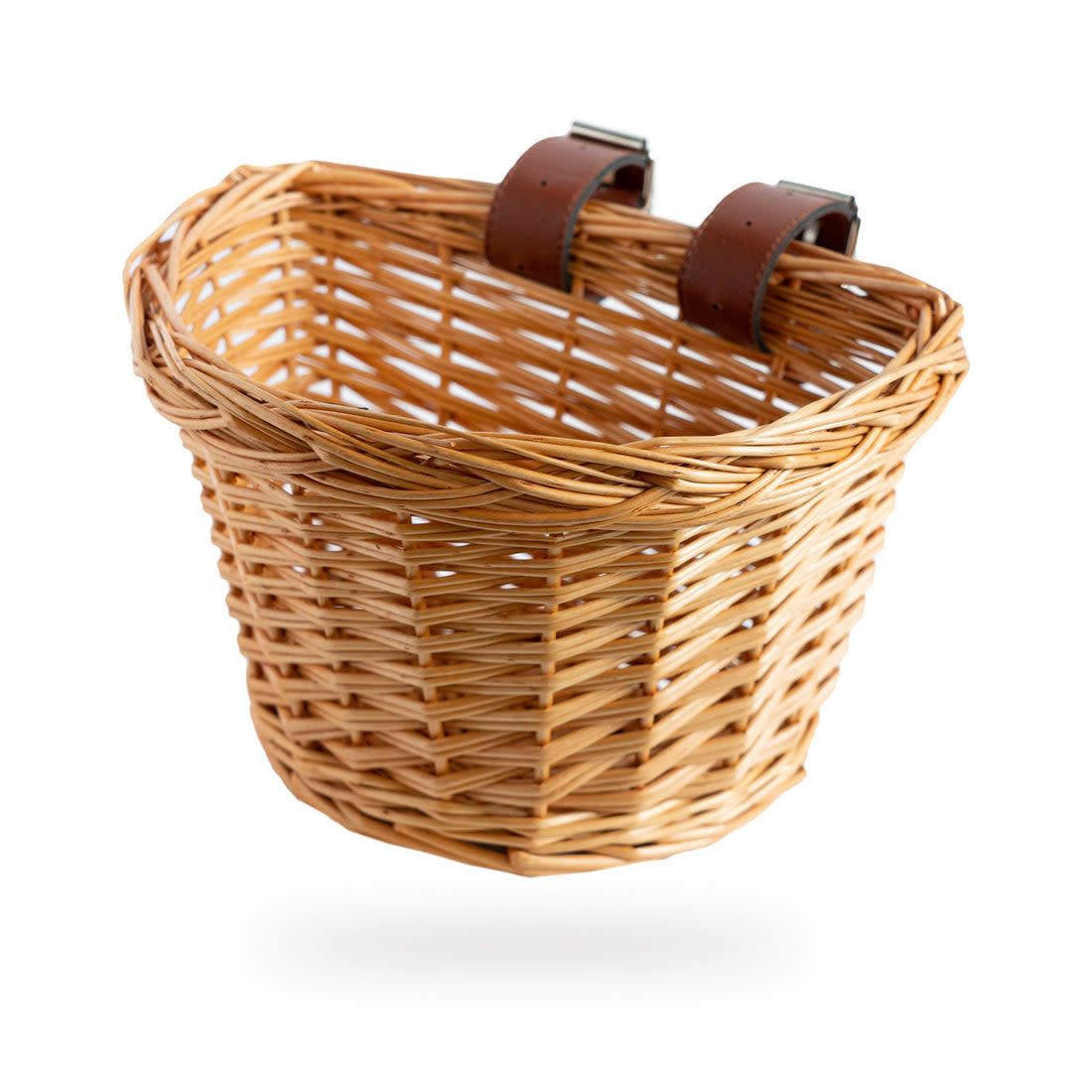 Spoke &amp; Pedal Boulevard Wicker Basket