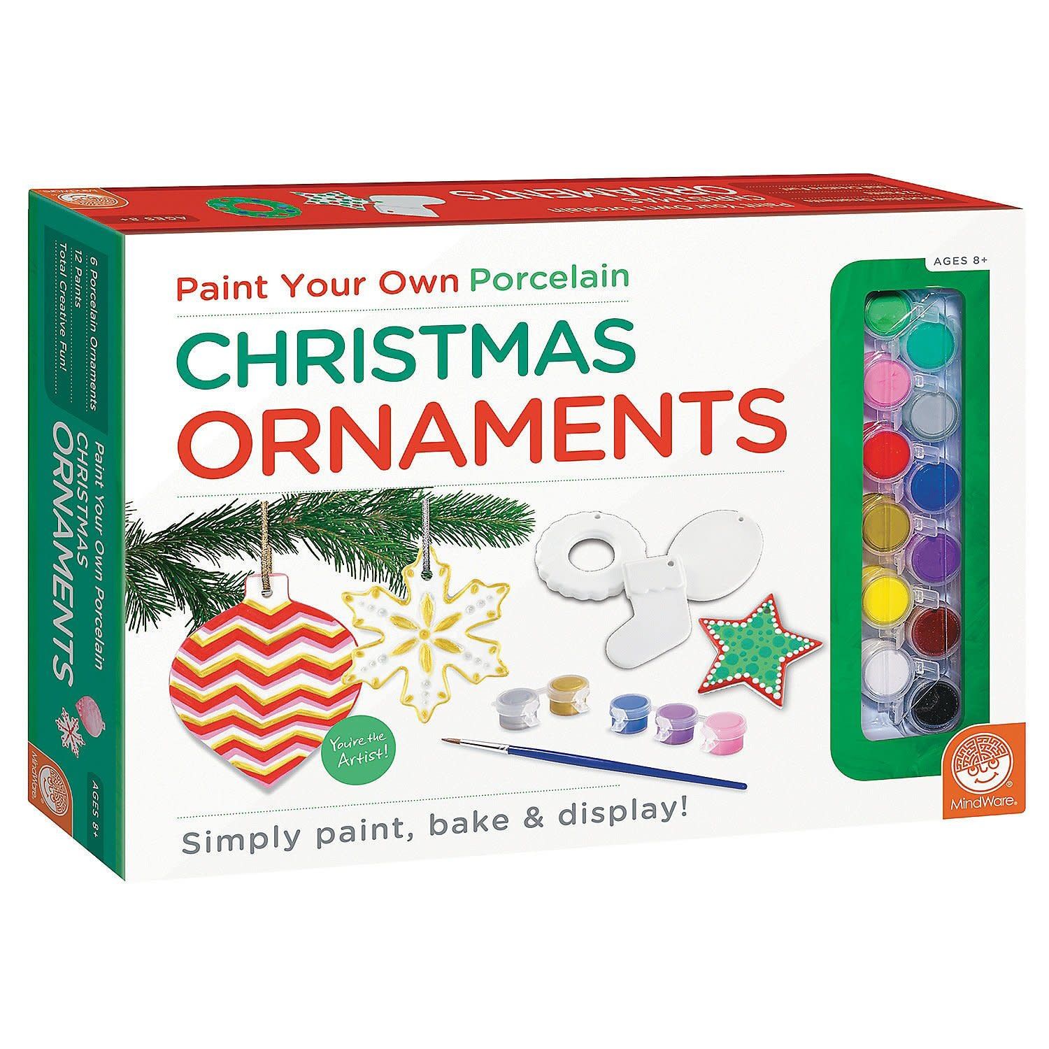 Paint-Your-Own Christmas Ornaments