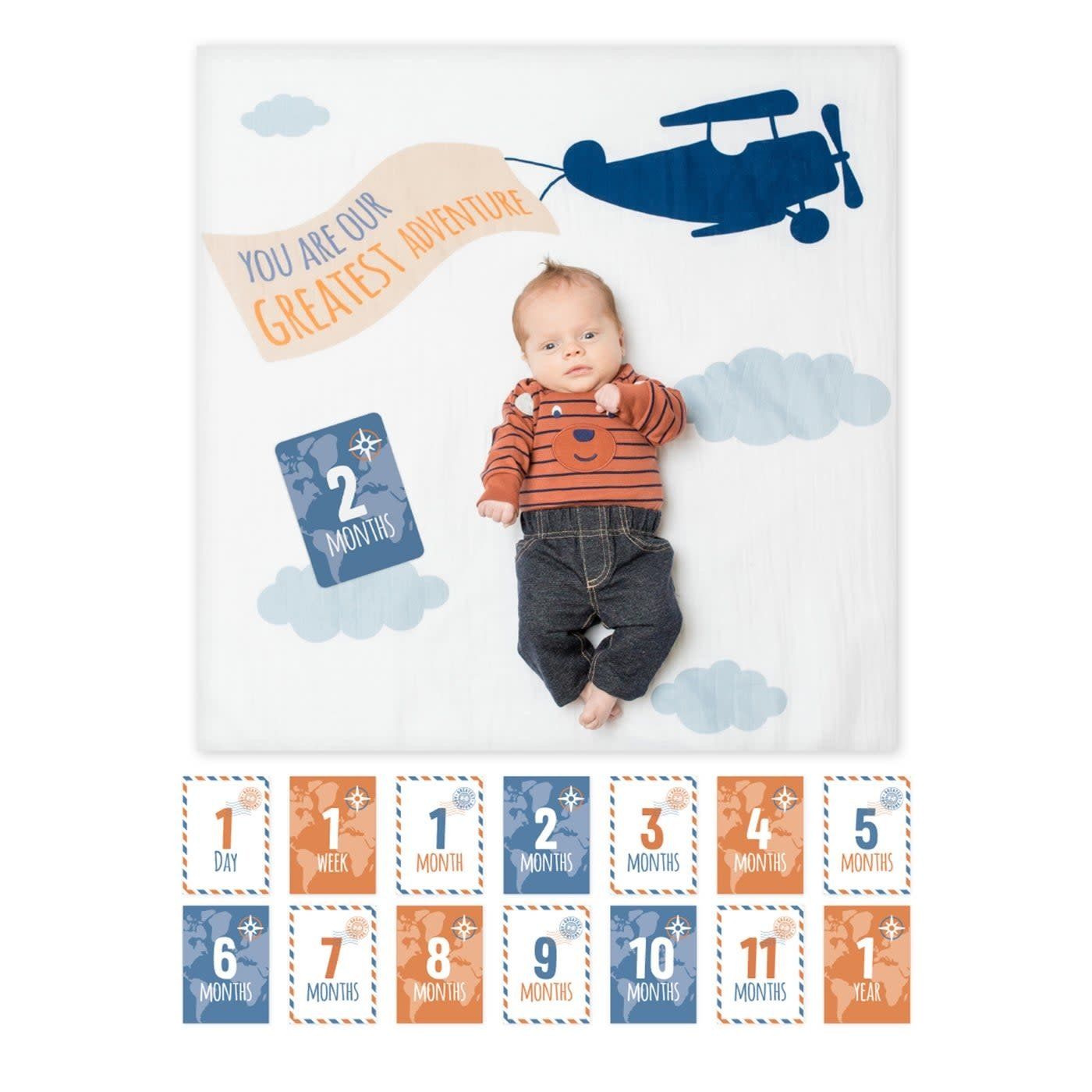Lulujo Baby&#39;s 1st Year Set- Greatest Adventure