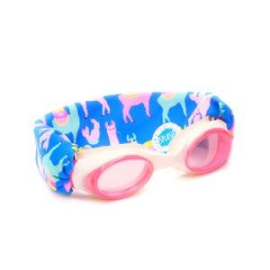 Splash Swim Goggles- Llama