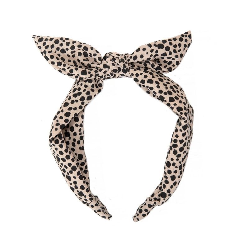Rockahula Luna Leopard Tie Headband