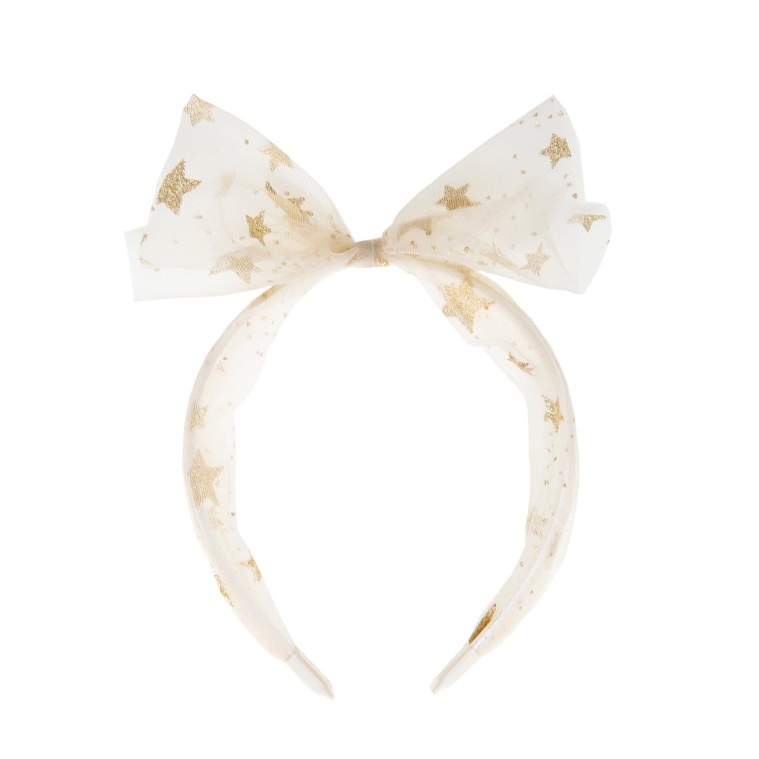 Rockahula Moonlight Tule Headband- Gold
