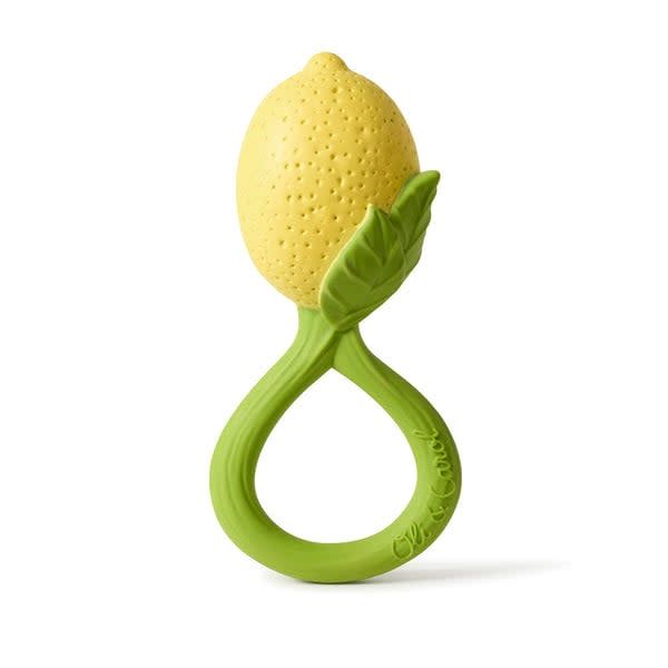 Oli &amp; Carol Lemon Rattle Toy